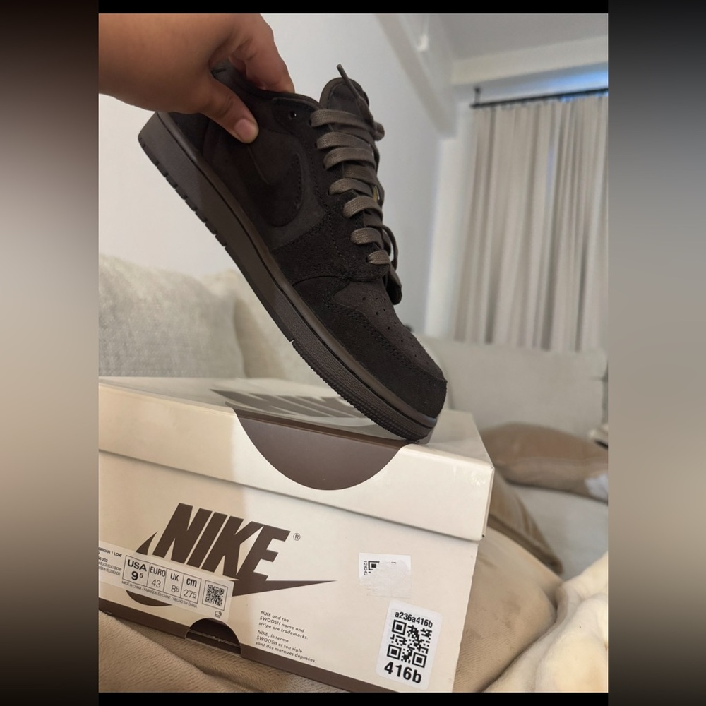 Travis Scott Nike Velvet Brown Air Jordan 1 Retro Low